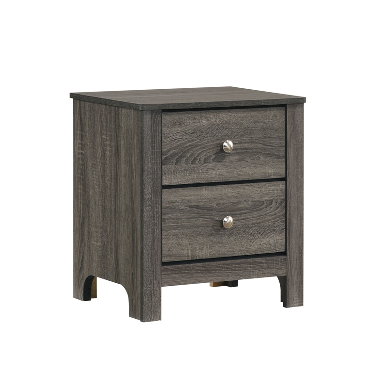 Picket House Furnishings Santino Full Panel 3PC Bedroom Set in Grey