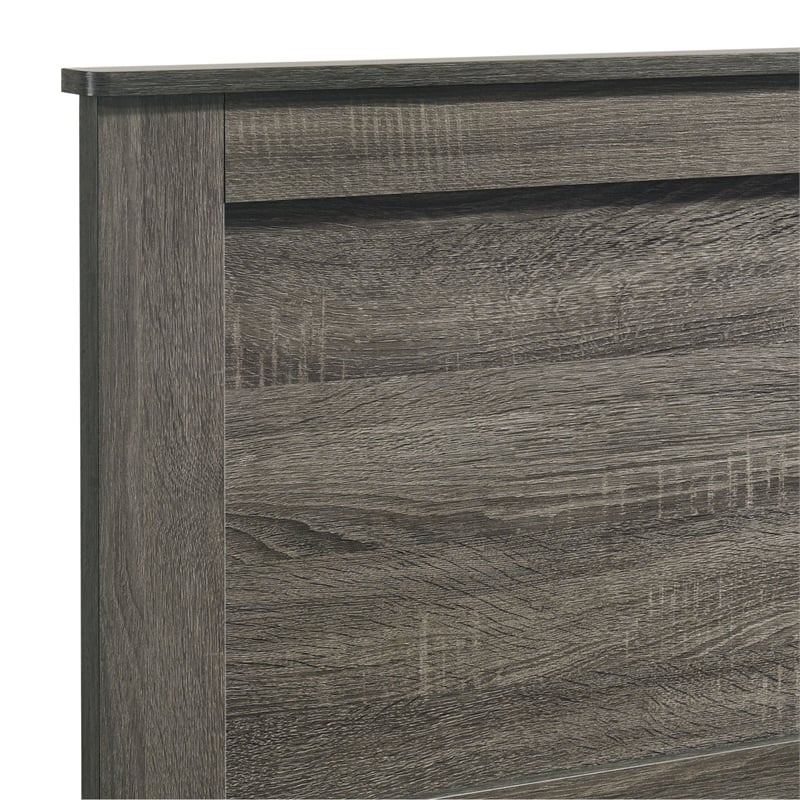 Picket House Furnishings Santino Full Panel 3PC Bedroom Set in Grey