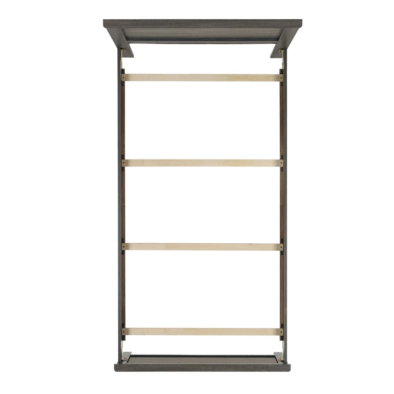 Picket House Furnishings Santino Twin Panel Bed in Grey