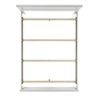 Picket House Furnishings Santino Full Panel Bed in White