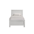 Picket House Furnishings Santino Twin Panel Bed in White