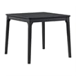 Picket House Furnishings Mendoza 5PC Counter Set w/ Table and 4 Chairs in Black