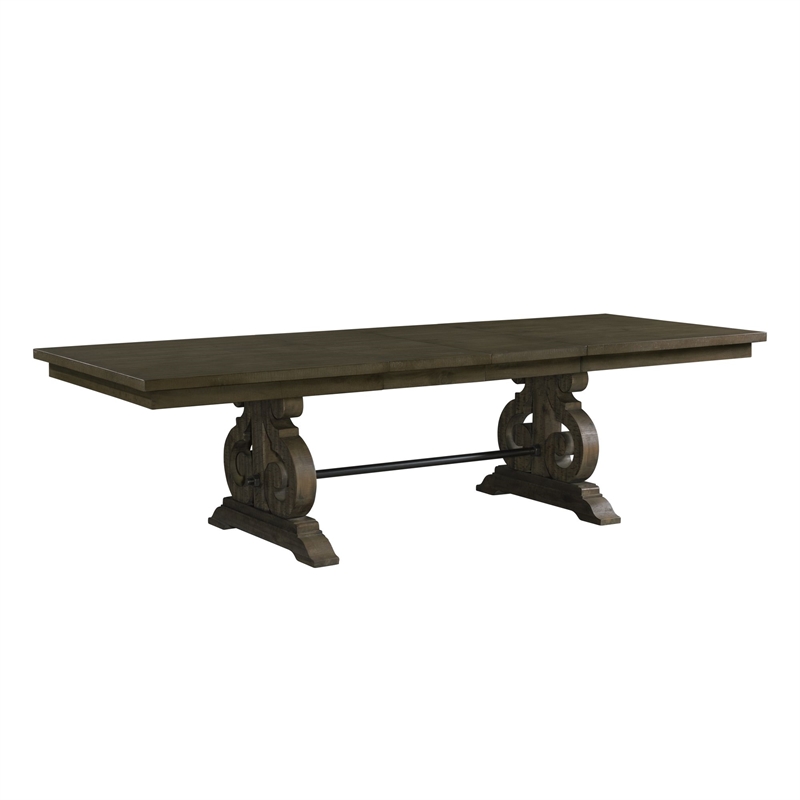 Picket House Furnishings Stanford 6PC Dining Set in Charcoal