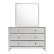 Picket House Furnishings Santino Dresser and Mirror Set in White