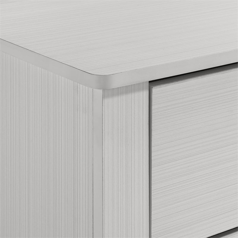 Picket House Furnishings Santino Dresser and Mirror Set in White