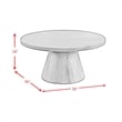 Picket House Furnishings Canal 3PC Occasional Table Set in Natural