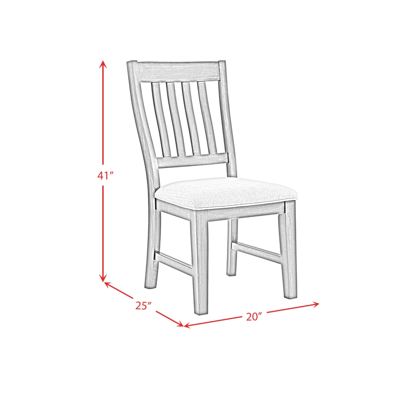 Picket House Furnishings Johnshaven 6PC Standard Height Dining Set in Espresso