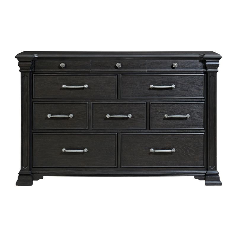 Picket House Furnishings Paterson 10-Drawer Dresser in Black