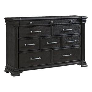 Picket House Furnishings Paterson 10-Drawer Dresser in Black
