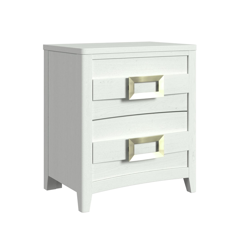 Picket House Furnishings Chett King 5PC Bedroom Set with LED in White