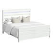 Picket House Furnishings Chett King 5PC Bedroom Set with LED in White