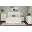 Picket House Furnishings Chett Queen 3PC Bedroom Set with LED in White