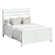 Picket House Furnishings Chett Queen 5PC Bedroom Set with LED in White
