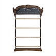 Picket House Furnishings Concerto Queen UPH 3PC Bedroom Set in Black/Brown