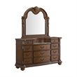 Picket House Furnishings Concerto Queen UPH 5PC Bedroom Set in Black/Brown