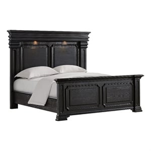 Picket House Furnishings Paterson King 3PC Bedroom Set in Black