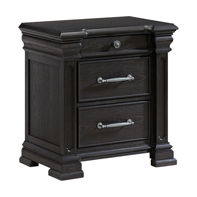 Picket House Furnishings Paterson King 5PC Bedroom Set in Black