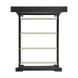Picket House Furnishings Paterson Queen 5PC Bedroom Set in Black