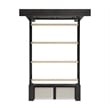 Picket House Furnishings Paterson Queen Storage Bed in Black
