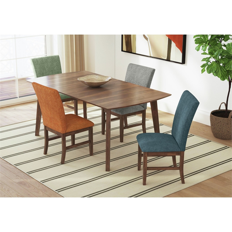 Picket House Furnishings Veronica Rectangular Dining Table in Walnut