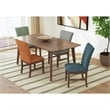 Picket House Furnishings Veronica Rectangular Dining Table in Walnut