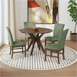 Picket House Furnishings Veronica Round Dining Table in Walnut