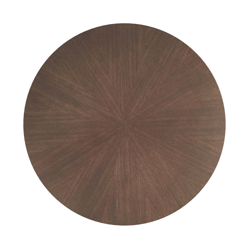 Picket House Furnishings Veronica Round Dining Table in Walnut
