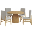 Picket House Furnishings Canal 5PC Standard Height Dining Set in Natural
