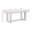 Picket House Furnishings Canal Rectangular Dining Table in Natural