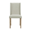 Picket House Furnishings Holmes Dining Side Chair with Heirloom Fabric in Brown
