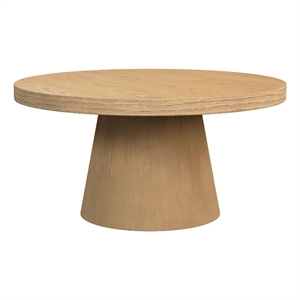 Picket House Furnishings Canal Round Coffee Table in Natural