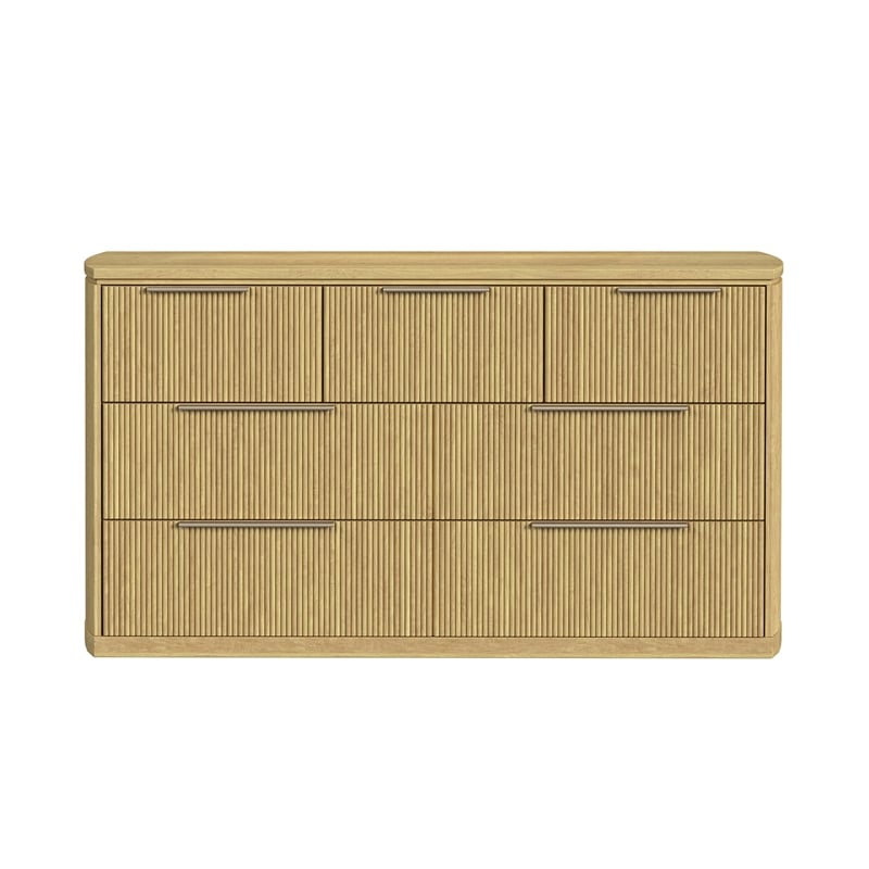 Picket House Furnishings Sutton 7-Drawer Dresser in Natural