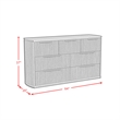 Picket House Furnishings Sutton 7-Drawer Dresser in Natural