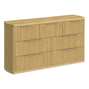 Picket House Furnishings Sutton 7-Drawer Dresser in Natural