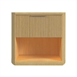 Picket House Furnishings Sutton  1-Drawer Nightstand w/Touch Light - Natural LED