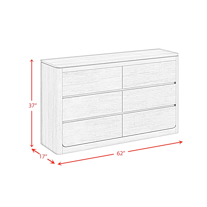 Picket House Furnishings Camelot Dresser in Natural