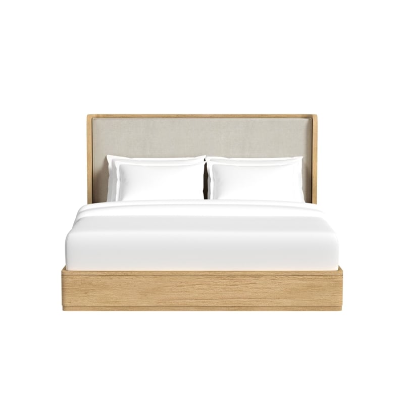 Picket House Furnishings Camelot King UPH Bed in Natural
