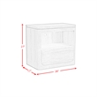 Picket House Furnishings Camelot Nightstand with USB & LED in Natural