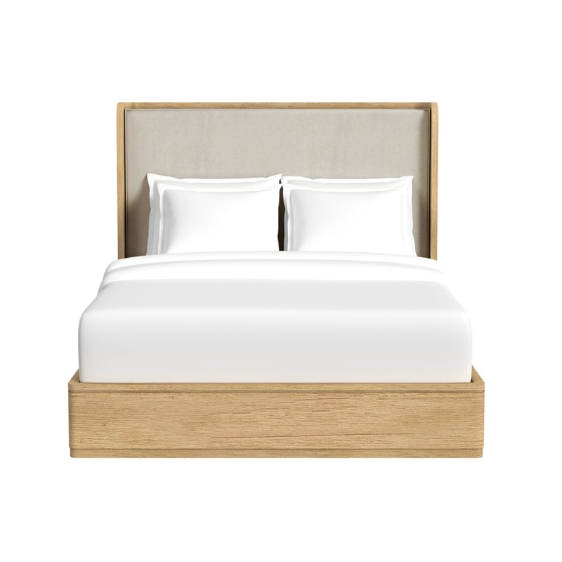 Picket House Furnishings Camelot Queen UPH Bed in Natural