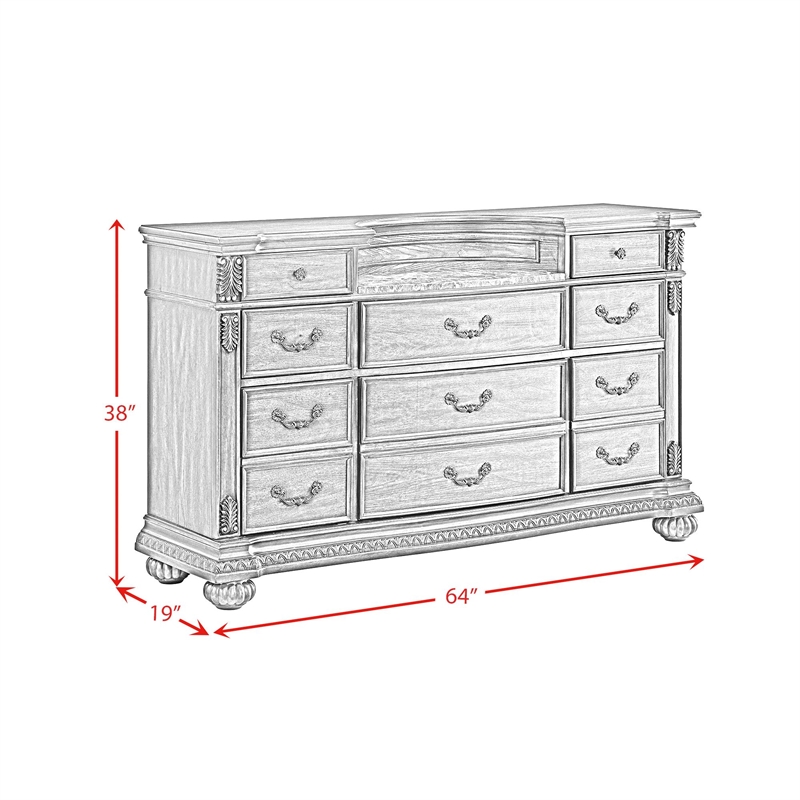 Picket House Furnishings Concerto Dresser in Brown