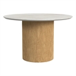 Picket House Furnishings Sutton Round Dining Table with White/Natural