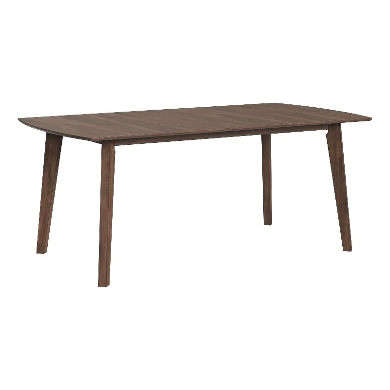 Picket House Furnishings Veronica 5PC Standard Height Dining Set in Walnut/Denim