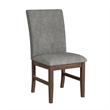 Picket House Furnishings Veronica 5PC Standard Heigh Dining Set-Walnut/Dark Grey