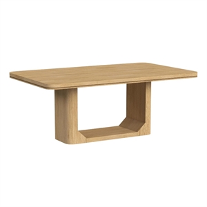 Picket House Furnishings Camelot 72&quot Rectangular Dining Table in Natural