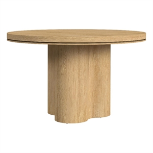 Picket House Furnishings Camelot Round Dining Table in Natural