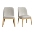 Picket House Furnishings Camelot Dining Side Chair in Natural