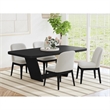 Picket House Furnishings Camelot Dining Side Chair in Black