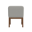 Picket House Furnishings Thorin UPH Dining Chair in Light Grey/Brown
