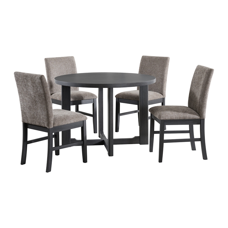 Picket House Furnishings Yorkshire  5PC Dining Set in Espresso