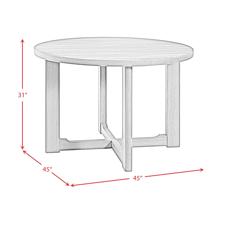 Picket House Furnishings Yorkshire  5PC Dining Set in Espresso